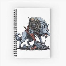 Berserk Fenrir Spiral Notebook