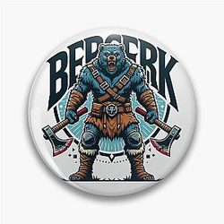 Berserk Grizzly Pin