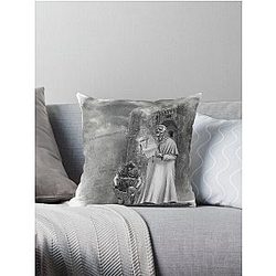 Berserk - Priest Giving Verdict Throw Pillow