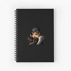 Berserk features iconic powerful artwork Berserk Notebook