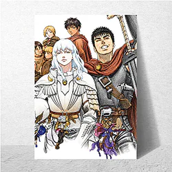 Berserk illustrates harrowing emotional struggles Berserk Posters