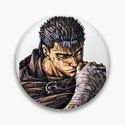 Berserk features iconic powerful artwork Berserk Pins