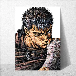 Berserk features iconic powerful artwork Berserk Posters