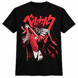 Bloody Guts Berserk Manga Classic LA2809 Berserk T-Shirts