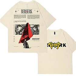 Berserk T-shirts â€“ Swordsman Dragon Slayer Printed Unisex T-shirt Berserk T-Shirts