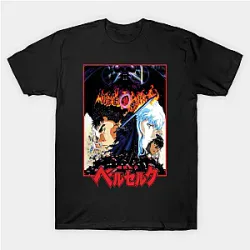 Berserk  Anime Japanese Manga Classic Graphic T-shirt Berserk T-Shirts
