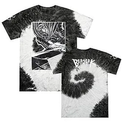 Guts Tie Dye Printed Classic LA2909 Berserk T-Shirts