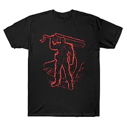 No Guts No Glory - Black LA2909 Berserk T-Shirts
