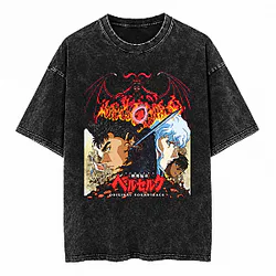 Retro Design PTTT610 Washed  Berserk T-Shirts