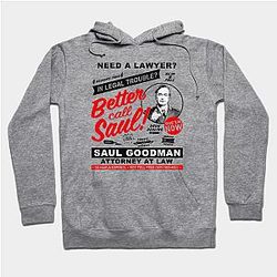 Better Call Saul Hoodies - Need A Lawyer Then Call Saul Classic Hoodie TP0709