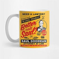 Better Call Saul Mugs - Need A Lawyer Then Call Saul Coffee Mug TP0709