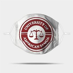 Better Call Saul Face Masks - University Of American Samoa Face Mask TP0709