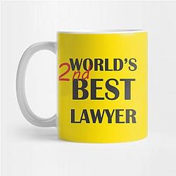 Better Call Saul Mugs - World'S 2Nd Best Lawyer Coffee Mug TP0709