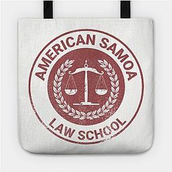 Better Call Saul Bags - University Of American Samoa Law School Tote Bag TP0709