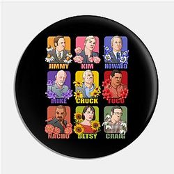 Better Call Saul Pins - Better Call Saul Stars Pin TP0709