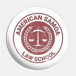 Better Call Saul Pins - University Of American Samoa Law School Pin TP0709