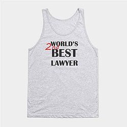 Better Call Saul Tank Tops - World'S 2Nd Best Lawyer Classic Tank Top TP0709