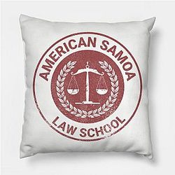 Better Call Saul Pillows - University Of American Samoa Law School Pillow TP0709