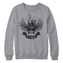De La Muerte Gray Sweater