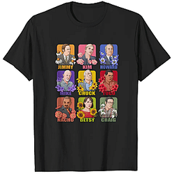 Character Grid Floral LA 1404 Better Call Saul T-Shirts