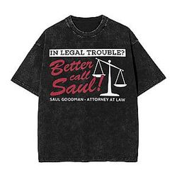 Goodman PTTT0107 Washed Better Call Saul T-Shirts
