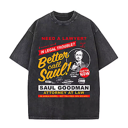 Need A Lawyer PTTT0809 Washed  Better Call Saul T-Shirts