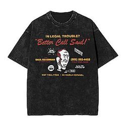 Attorney At Law PTTT1206 Washed  Better Call Saul T-Shirts