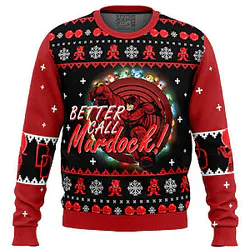 Better Call Murdock Daredevil Funny Ugly Christmas Sweater NTT0910 Better Call Saul Sweatshirts