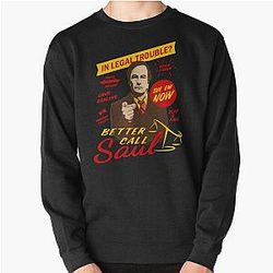 Better Call Saul Sweatshirts - BETTER CALL SAUL! Pullover Sweatshirt RB0108