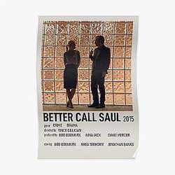 Better Call Saul Posters - better call saul minimalist Poster RB0108