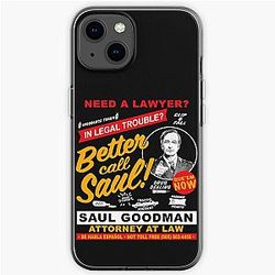 Better Call Saul Cases - Need A Lawyer Then Call Saul Dks iPhone Soft Case RB0108
