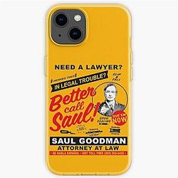 Better Call Saul Cases - Need A Lawyer Then Call Saul iPhone Soft Case RB0108