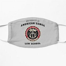 Better Call Saul Face Masks - University of American Samoa Law School Logo Better Call Saul Flat Mask RB0108
