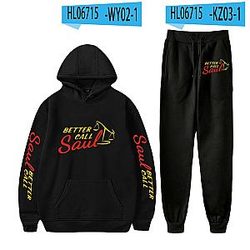 Better Call Saul American Tv Series Print Hoodie Sets