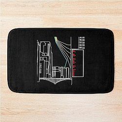 Between Popular American Country Music Singer  Bath Mat