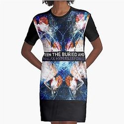 The Parallax Hypersleep Dialogues Between the Buried and Me Graphic T-Shirt Dress