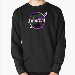 between the buried logo Pullover Sweatshirt