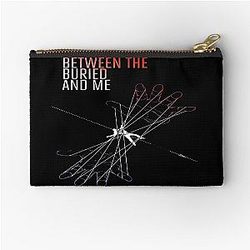 best design between the buried and me Zipper Pouch