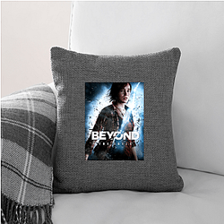 Beyond Two Souls Conectado além do Tee Beyond Two Souls Capa de almofadas