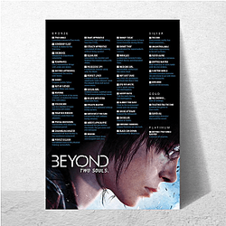 Beyond Two Souls Experiencia más allá del estilo Beyond Two Souls Posters