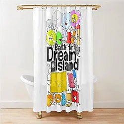 Battle for Dream Island Shower Curtain