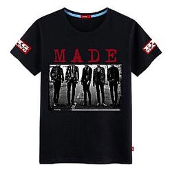 Kpop Bigbang Sweater Made T Shirt G Dragon T O P Tee Black