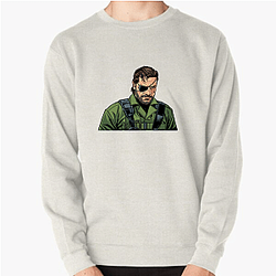 Big Boss Legend Solid Snake Big Boss Sweatshirts
