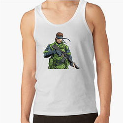 Big Boss Soldier True warrior Big Boss Tank Tops