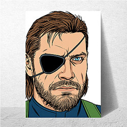 Big Boss Foxhound Elite leader Big Boss Posters