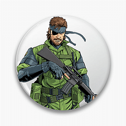 Big Boss Soldier True warrior Big Boss Pins
