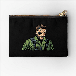 Big Boss Legend Solid Snake Big Boss Zipper Pouches