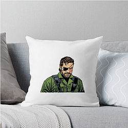 Big Boss Legend Solid Snake Big Boss Pillows Cover