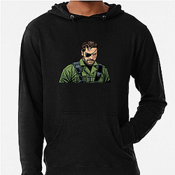 Big Boss Legend Solid Snake Big Boss Hoodies
