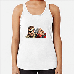 Big Boss Outer Heaven War nation Big Boss Tank Tops